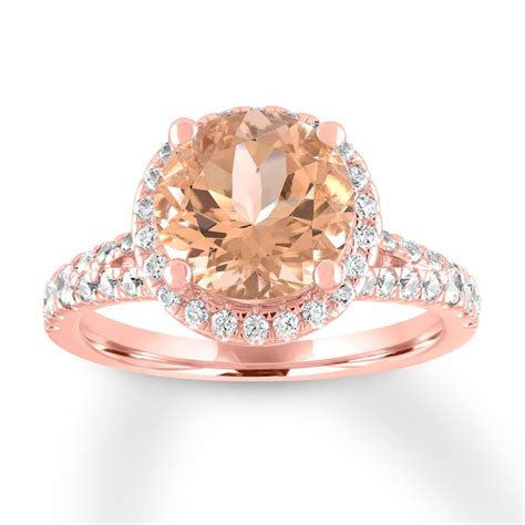 morganite engagement rings jared